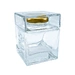 crystal white material with thick bottom honey bottle